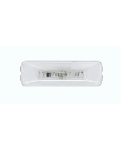 (CARD) 10 RED LED RECTANGULAR CLEARANCE / MARKER LIGHT - GLO LIGHT - CLEAR LENS (CARD) 10 RED LED RECTANGULAR CLEARANCE / MARKER LIGHT - GLO LIGHT - CLEAR LENS