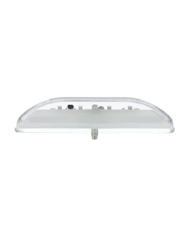 (CARD) 10 RED LED RECTANGULAR CLEARANCE / MARKER LIGHT - GLO LIGHT - CLEAR LENS (CARD) 10 RED LED RECTANGULAR CLEARANCE / MARKER LIGHT - GLO LIGHT - CLEAR LENS