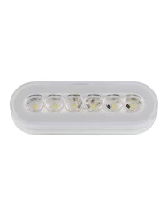 (CARD) 22 LED 6" OVAL GLO BACK-UP LIGHT - WHITE (CARD) 22 LED 6" OVAL GLO BACK-UP LIGHT - WHITE