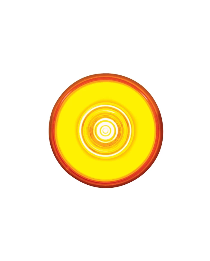 (CARD) 6 AMBER LED 2" CLEARANCE/MARKER "GLO" LIGHT - AMBER LENS (CARD) 6 AMBER LED 2" CLEARANCE/MARKER "GLO" LIGHT - AMBER LENS