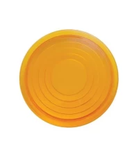 (BULK) 2006+ PETERBILT ROUND DOME LIGHT LENS - AMBER (BULK) 2006+ PETERBILT ROUND DOME LIGHT LENS - AMBER