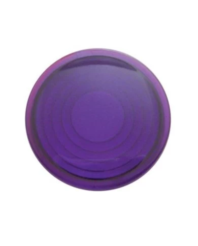 (BULK) 2006+ PETERBILT ROUND DOME LIGHT LENS - PURPLE (BULK) 2006+ PETERBILT ROUND DOME LIGHT LENS - PURPLE