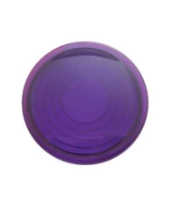 (BULK) 2006+ PETERBILT ROUND DOME LIGHT LENS - PURPLE (BULK) 2006+ PETERBILT ROUND DOME LIGHT LENS - PURPLE