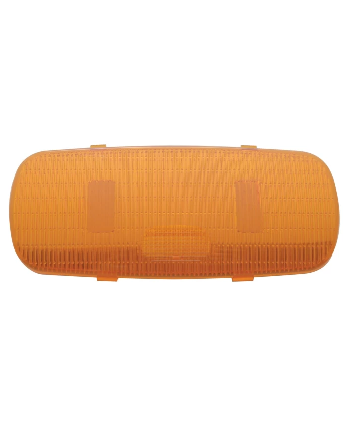 (BULK) 2006+ PETERBILT UPPER CENTER DOME LIGHT LENS - AMBER (BULK) 2006+ PETERBILT UPPER CENTER DOME LIGHT LENS - AMBER