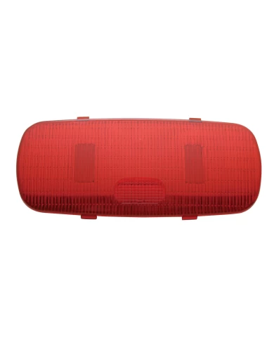 (BULK) 2006+ PETERBILT UPPER CENTER DOME LIGHT LENS - RED (BULK) 2006+ PETERBILT UPPER CENTER DOME LIGHT LENS - RED