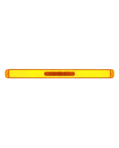 (CARD) 28 AMBER LED 17" S/T/T & P/T/C "GLO" LIGHT BAR - AMBER LENS (CARD) 28 AMBER LED 17" S/T/T & P/T/C "GLO" LIGHT BAR - AMBER LENS