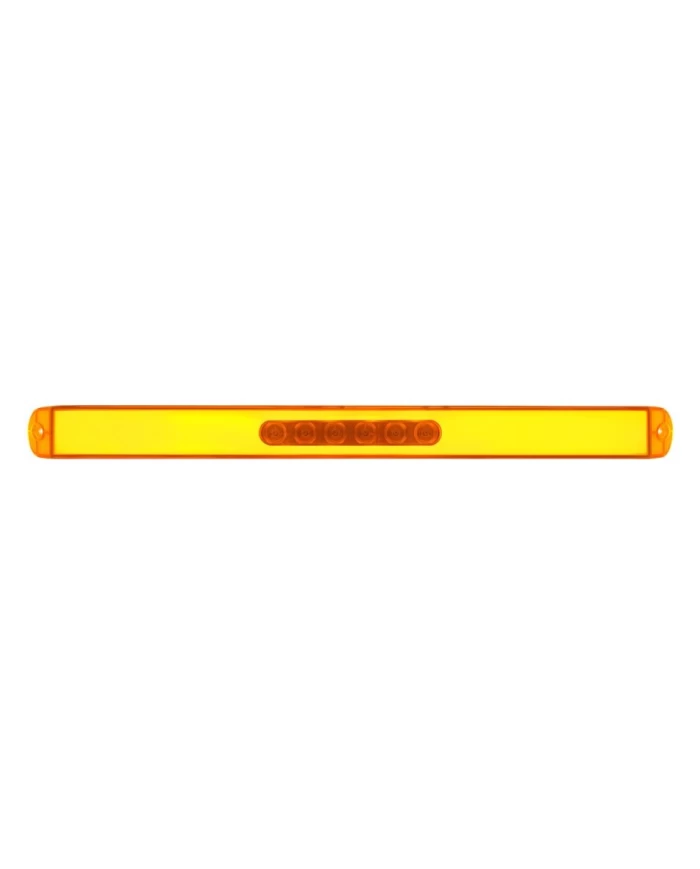 (CARD) 28 AMBER LED 17" S/T/T & P/T/C "GLO" LIGHT BAR - AMBER LENS (CARD) 28 AMBER LED 17" S/T/T & P/T/C "GLO" LIGHT BAR - AMBER LENS