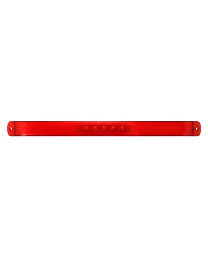 (CARD) 28 RED LED 17" S/T/T & P/T/C "GLO" LIGHT BAR - RED LENS (CARD) 28 RED LED 17" S/T/T & P/T/C "GLO" LIGHT BAR - RED LENS