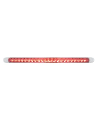 (CARD) 23 SMD LED 17 1/4" S/T/T LIGHT BAR WITH REFLECTOR - RED LED/CLEAR LENS (CARD) 23 SMD LED 17 1/4" S/T/T LIGHT BAR WITH REFLECTOR - RED LED/CLEAR LENS