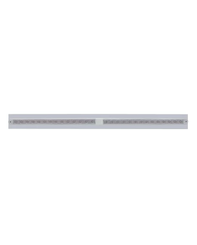 (BULK) LED CHROME TOP MUD FLAP PLATE WITH 24" 14 RED LED LIGHT BAR - CLEAR LENS (BULK) LED CHROME TOP MUD FLAP PLATE WITH 24" 14 RED LED LIGHT BAR - CLEAR LENS