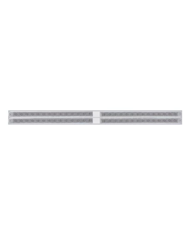 (BULK) LED CHROME TOP MUD FLAP PLATE WITH 24" 14 RED LED LIGHT BAR X 2 - CLEAR LENS (BULK) LED CHROME TOP MUD FLAP PLATE WITH 24" 14 RED LED LIGHT BAR X 2 - CLEAR LENS