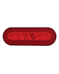(CARD) 22 RED LED 6" OVAL "GLO" S/T/T LIGHT - RED LENS (CARD) 22 RED LED 6" OVAL "GLO" S/T/T LIGHT - RED LENS