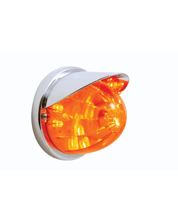 (BULK) 17 RED LED WATERMELON FLUSH MOUNT LIGHT KIT WITH VISOR - RED LENS - 2-WIRE HOOKUP WITH .180 PLUGS (BULK) 17 RED LED WATERMELON FLUSH MOUNT LIGHT KIT WITH VISOR - RED LENS - 2-WIRE HOOKUP WITH .180 PLUGS