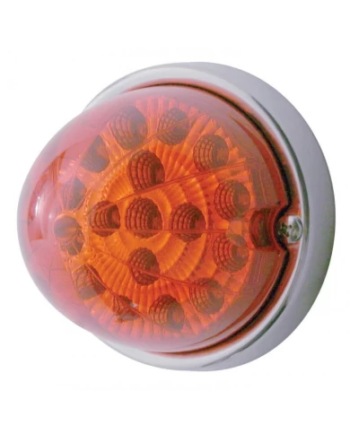 (BULK) 17 RED LED CLEAR REFLECTOR CAB LIGHT FLUSH MOUNT KIT W/ MOUNTING BASE - RED LENS (BULK) 17 RED LED CLEAR REFLECTOR CAB LIGHT FLUSH MOUNT KIT W/ MOUNTING BASE - RED LENS