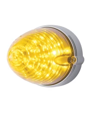 (BULK) 19 AMBER LED FLUSH MOUNT BEEHIVE MARKER/AUXILIARY LIGHT - AMBER LENS (BULK) 19 AMBER LED FLUSH MOUNT BEEHIVE MARKER/AUXILIARY LIGHT - AMBER LENS
