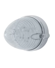 (BULK) 19 AMBER LED FLUSH MOUNT BEEHIVE MARKER/AUXILIARY LIGHT - CLEAR LENS (BULK) 19 AMBER LED FLUSH MOUNT BEEHIVE MARKER/AUXILIARY LIGHT - CLEAR LENS
