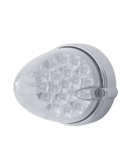 (BULK) 19 AMBER LED FLUSH MOUNT REFLECTOR MARKER/AUXILIARY LIGHT - CLEAR LENS (BULK) 19 AMBER LED FLUSH MOUNT REFLECTOR MARKER/AUXILIARY LIGHT - CLEAR LENS