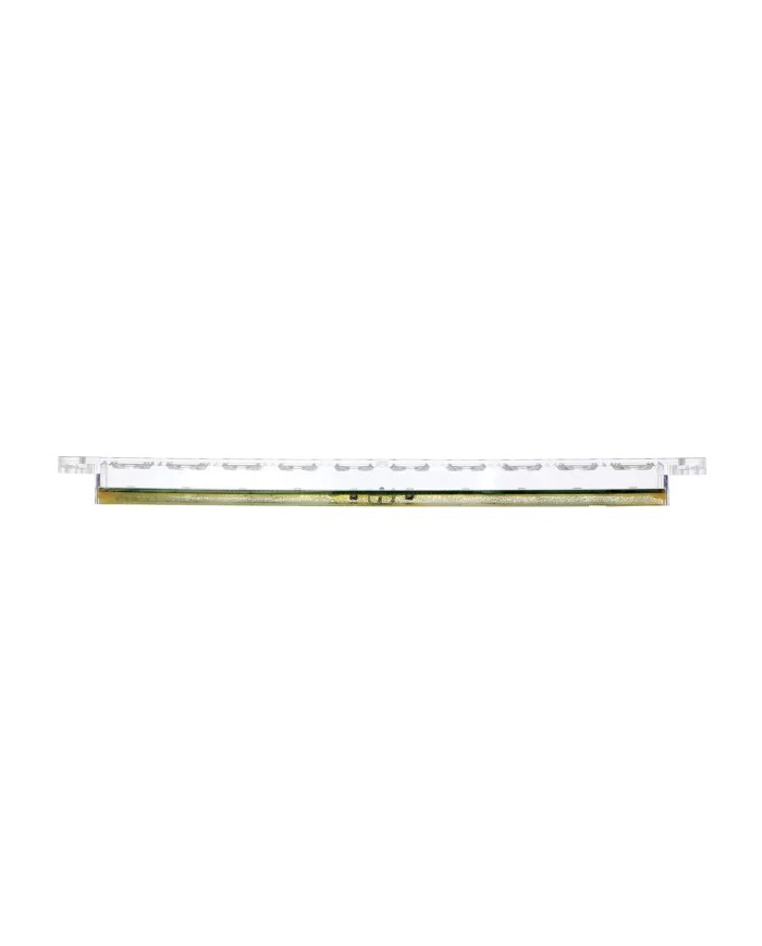 (BULK) 10 LED 9" AUXILIARY LIGHT BAR - WHITE LED/CLEAR LENS