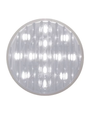 (CARD) 13 WHITE LED 2 1/2" AUXILIARY/UTILITY FLAT LIGHT - CLEAR LENS (CARD) 13 WHITE LED 2 1/2" AUXILIARY/UTILITY FLAT LIGHT - CLEAR LENS