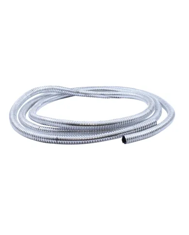 UP34800-72" Long Chrome Wire Loom - 1/4" Diameter
