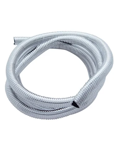 UP34802-72" Long Chrome Wire Loom - 1/2" Diameter