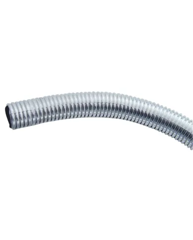 UP34803-72" Long Chrome Wire Loom - 5/8" Diameter