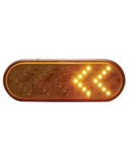 (BULK) 35 AMBER LED SEQUENTIAL OVAL TURN SIGNAL LIGHT - AMBER (BULK) 35 AMBER LED SEQUENTIAL OVAL TURN SIGNAL LIGHT - AMBER