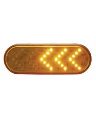 (BULK) 35 AMBER LED SEQUENTIAL OVAL TURN SIGNAL LIGHT - AMBER (BULK) 35 AMBER LED SEQUENTIAL OVAL TURN SIGNAL LIGHT - AMBER