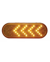 (BULK) 35 AMBER LED SEQUENTIAL OVAL TURN SIGNAL LIGHT - AMBER (BULK) 35 AMBER LED SEQUENTIAL OVAL TURN SIGNAL LIGHT - AMBER