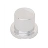 UP10088-11/16" X 1-1/4" Chrome Plastic Pointed Nut Cover - Push-On
