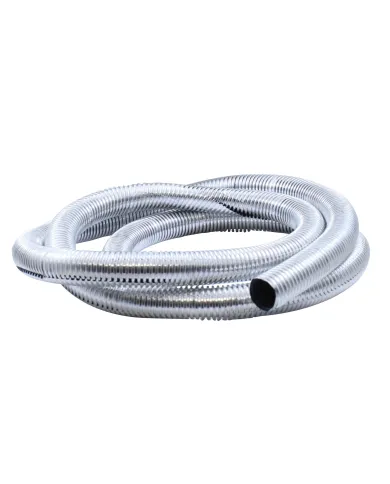 UP34804-72" Long Chrome Wire Loom - 3/4" Diameter