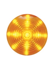 (CARD) 13 AMBER LED 2 1/2" ROADSTER CLEARANCE/MARKER LIGHT - AMBER LENS