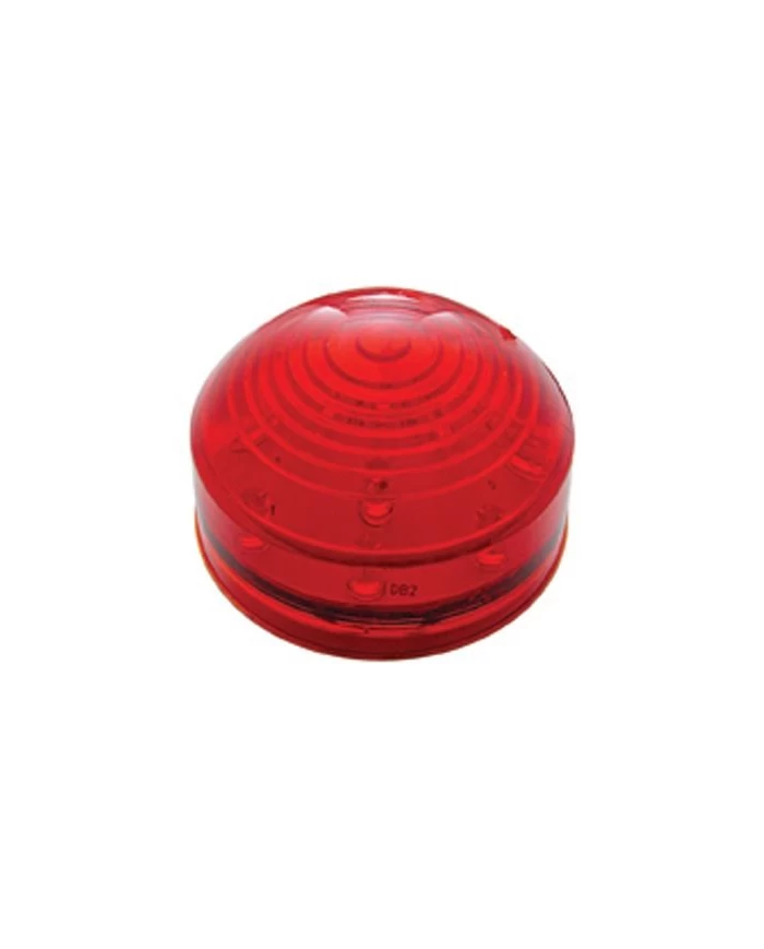(CARD) 13 RED LED 2 1/2" ROADSTER CLEARANCE/MARKER LIGHT - RED LENS (CARD) 13 RED LED 2 1/2" ROADSTER CLEARANCE/MARKER LIGHT - RED LENS