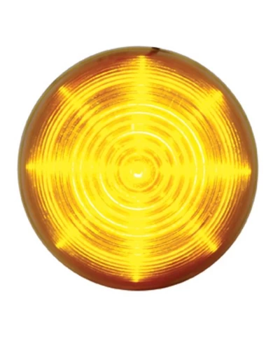 (CARD) 13 AMBER LED 2 1/2" BEEHIVE CLEARANCE/MARKER LIGHT - AMBER LENS (CARD) 13 AMBER LED 2 1/2" BEEHIVE CLEARANCE/MARKER LIGHT - AMBER LENS