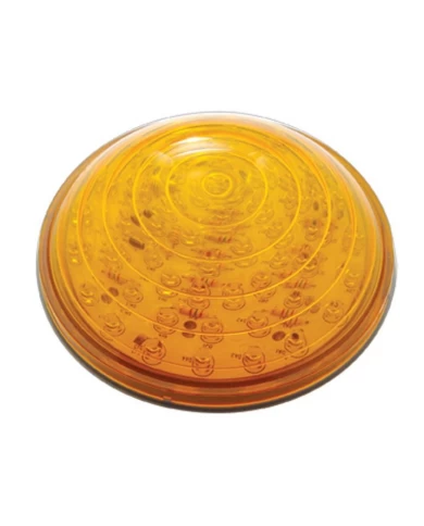 (CARD) 48 AMBER LED 4" ROADSTER P/T/C LIGHT - AMBER LENS (CARD) 48 AMBER LED 4" ROADSTER P/T/C LIGHT - AMBER LENS