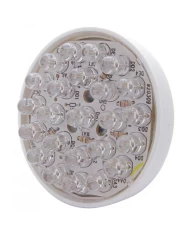 *2ND* (CARD) 24 RED LED 1156 BULB - SINGLE CONTACT