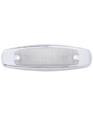 (CARD) 12 AMBER LED PETERBILT RECTANGULAR CLEARANCE/MARKER LIGHT - CLEAR LENS (CARD) 12 AMBER LED PETERBILT RECTANGULAR CLEARANCE/MARKER LIGHT - CLEAR LENS