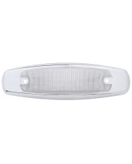 (CARD) 12 RED LED PETERBILT RECTANGULAR CLEARANCE/MARKER LIGHT - CLEAR LENS (CARD) 12 RED LED PETERBILT RECTANGULAR CLEARANCE/MARKER LIGHT - CLEAR LENS
