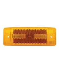 (CARD) 16 AMBER LED RECTANGULAR CLEARANCE/MARKER LIGHT - AMBER LENS (CARD) 16 AMBER LED RECTANGULAR CLEARANCE/MARKER LIGHT - AMBER LENS