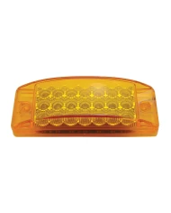 (BULK) 21 AMBER LED RECTANGULAR CLEARANCE/MARKER REFLECTOR LIGHT - AMBER LENS (BULK) 21 AMBER LED RECTANGULAR CLEARANCE/MARKER REFLECTOR LIGHT - AMBER LENS