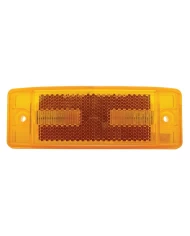 (BULK) 8 AMBER LED RECTANGULAR CLEARANCE/MARKER LIGHT - AMBER LENS (BULK) 8 AMBER LED RECTANGULAR CLEARANCE/MARKER LIGHT - AMBER LENS