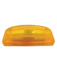 (BULK) 8 AMBER LED RECTANGULAR CLEARANCE/MARKER LIGHT - AMBER LENS (BULK) 8 AMBER LED RECTANGULAR CLEARANCE/MARKER LIGHT - AMBER LENS
