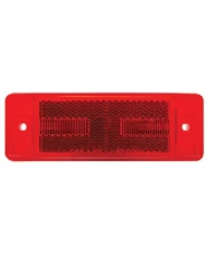 (CARD) 8 RED LED RECTANGULAR CLEARANCE/MARKER LIGHT - RED LENS (CARD) 8 RED LED RECTANGULAR CLEARANCE/MARKER LIGHT - RED LENS