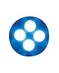 (3/CARD) ECONOMY 4 LED 194 BULB - BLUE