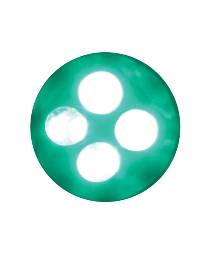 (3/CARD) ECONOMY 4 LED 194 BULB - GREEN