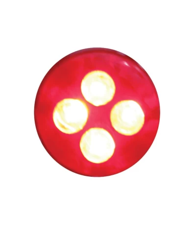 (3/CARD) ECONOMY 4 LED 194 BULB - RED (3/CARD) ECONOMY 4 LED 194 BULB - RED