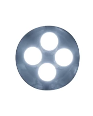 (3/CARD) ECONOMY 4 LED 194 BULB - WHITE