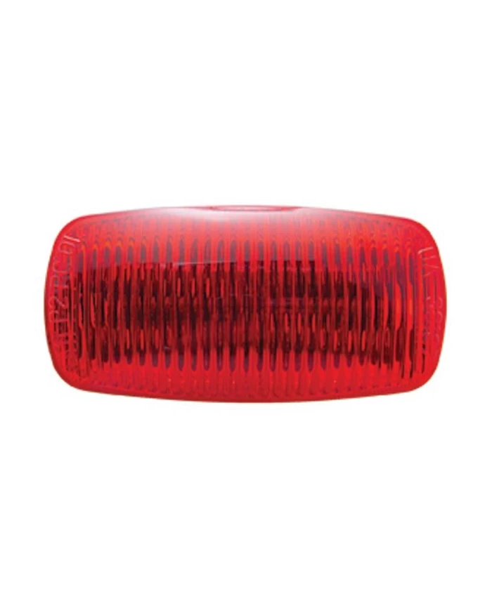 (CARD) 16 RED LED RECTANGULAR CLEARANCE/MARKER LIGHT - RED "PHANTOM I" LENS (CARD) 16 RED LED RECTANGULAR CLEARANCE/MARKER LIGHT - RED "PHANTOM I" LENS