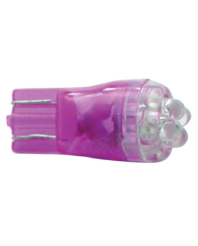 (2/CARD) 194 BULB W/ 4 MICRO LED BULBS - PURPLE (2/CARD) 194 BULB W/ 4 MICRO LED BULBS - PURPLE
