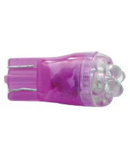 (2/CARD) 194 BULB W/ 4 MICRO LED BULBS - PURPLE